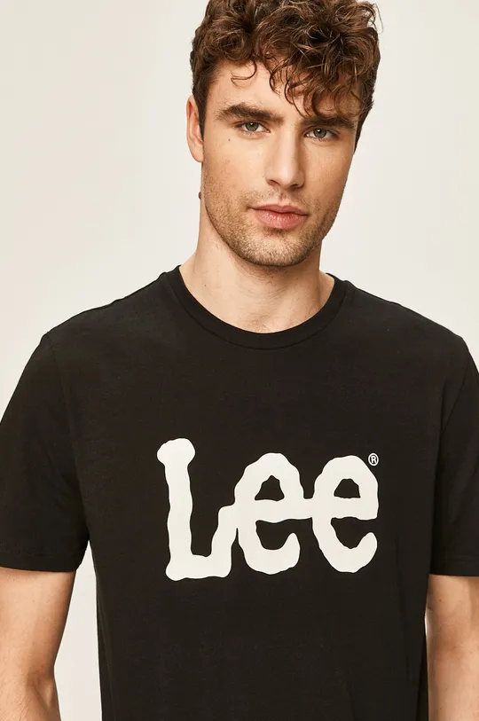 fekete Lee - T-shirt
