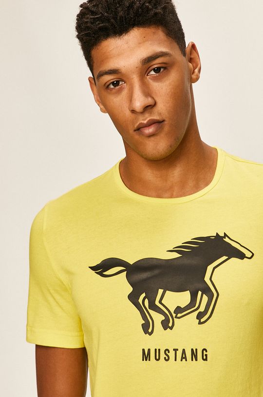 világos zöld Mustang - T-shirt