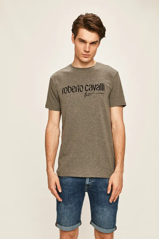 szürke Roberto Cavalli Sport - T-shirt