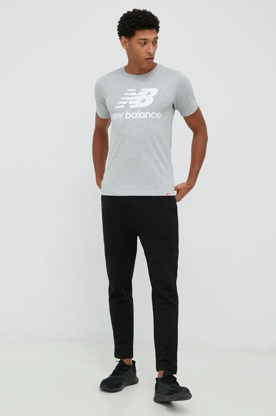 New Balance - T-shirt MT01575AG szürke