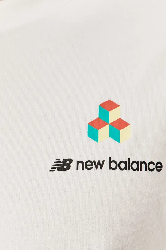 New Balance - T-shirt MT01560WT Męski