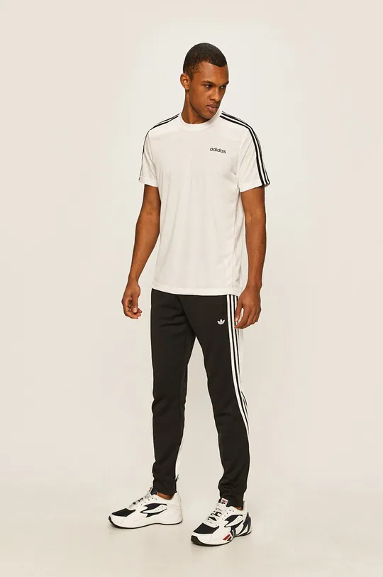 adidas - Pánske tričko FL0356 biela