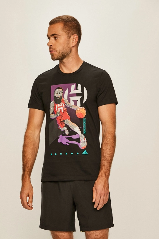 fekete adidas Performance - T-shirt FM4779 Férfi