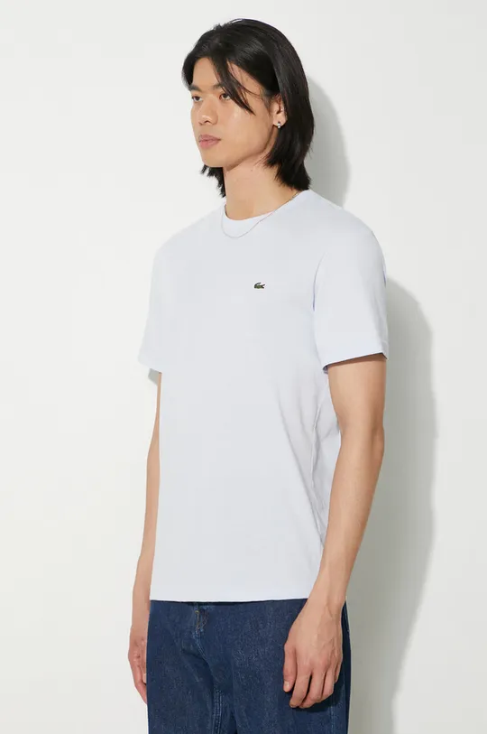blu Lacoste t-shirt in cotone