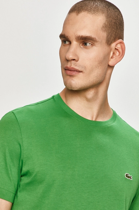 verde Lacoste tricou din bumbac De bărbați