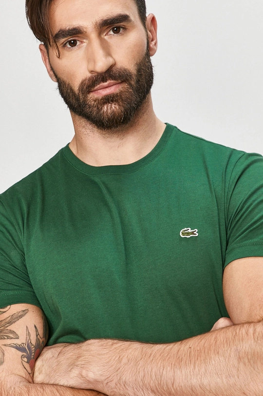 green Lacoste cotton t-shirt