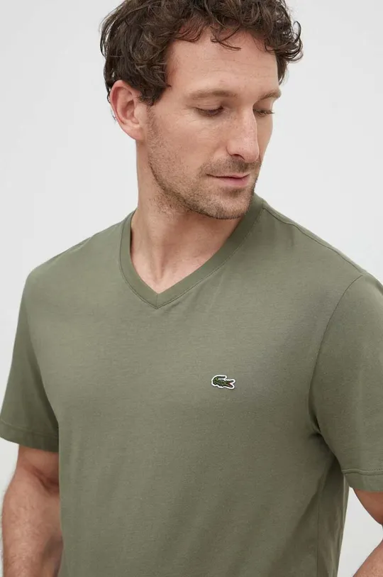 зелений Lacoste футболка Чоловічий