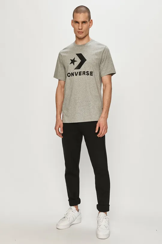 Converse - Tričko sivá