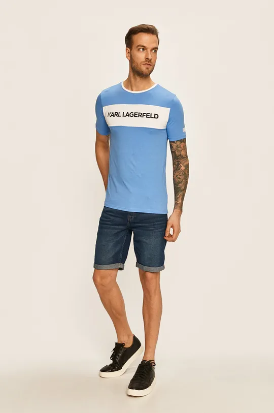 Karl Lagerfeld - Tričko modrá