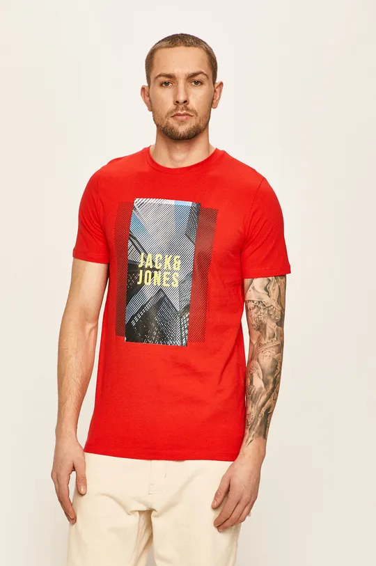 piros Jack & Jones - T-shirt Férfi