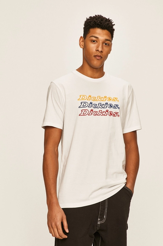 fehér Dickies - T-shirt Férfi