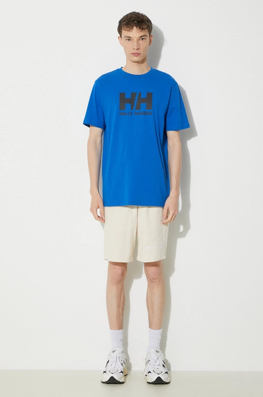 Helly Hansen cotton t-shirt blue