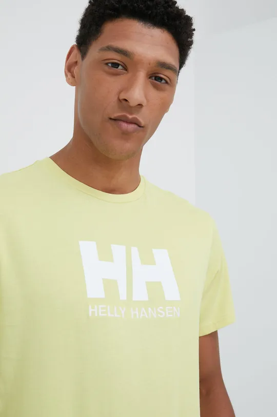 yellow Helly Hansen t-shirt HH LOGO T-SHIRT