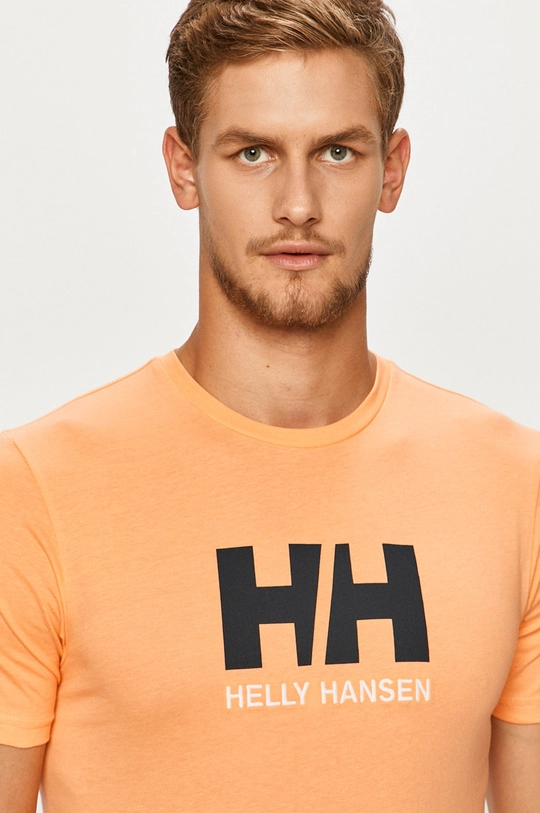 oranžová Helly Hansen - Tričko HH LOGO T-SHIRT