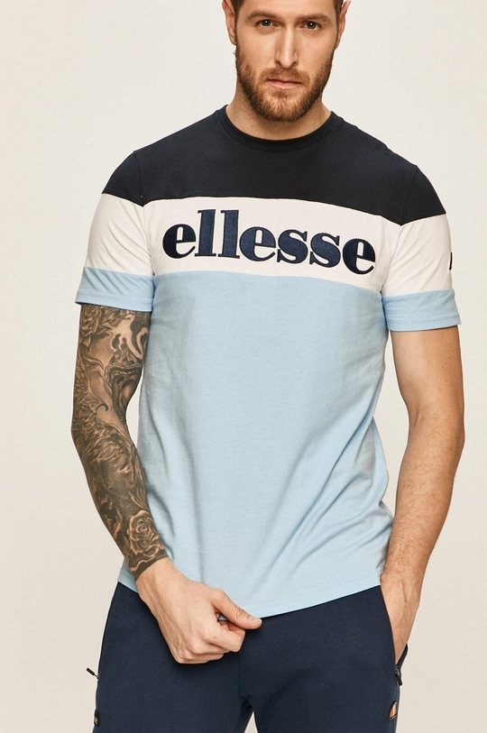 Ellesse - Tricou bumbac albastru SHE08505