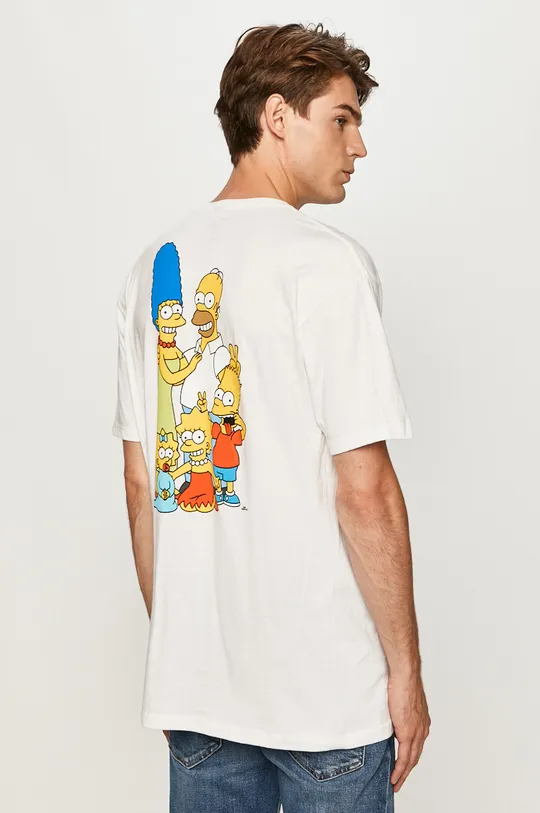 biela Vans - Tričko x The Simpsons Pánsky
