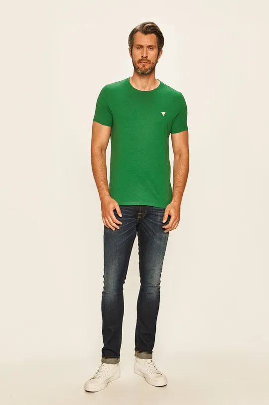 Guess Jeans - T-shirt zöld