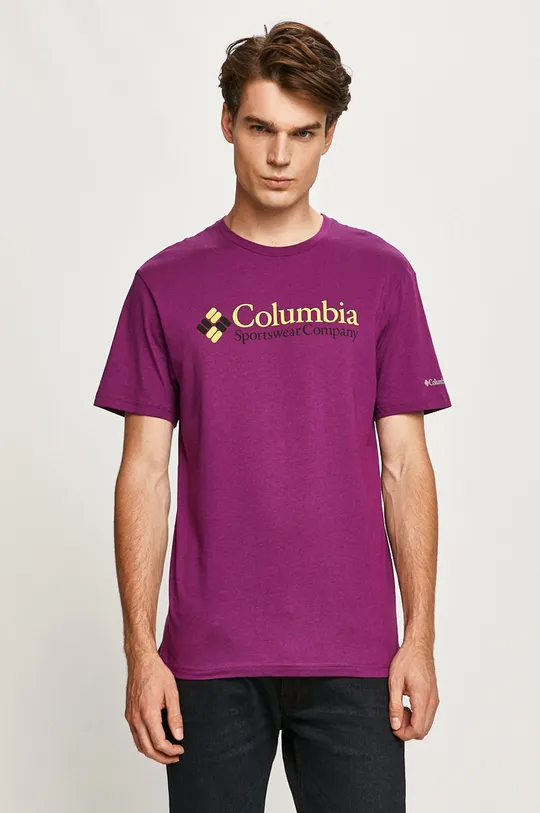 fialová Columbia - Tričko Pánsky