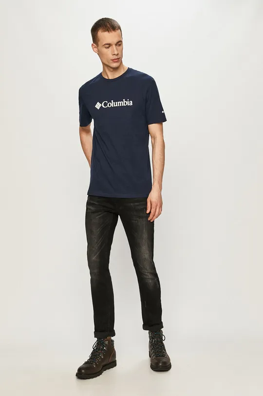 Columbia t-shirt blu navy