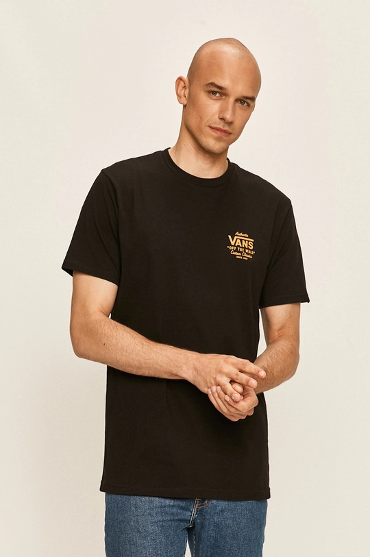 fekete Vans - T-shirt Férfi