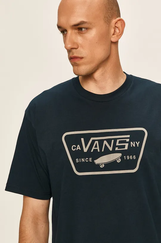 sötétkék Vans - T-shirt
