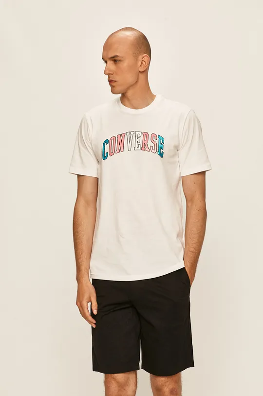 Converse - T-shirt biały