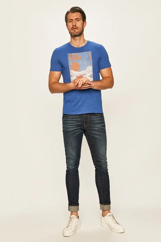 Tom Tailor Denim - T-shirt kék