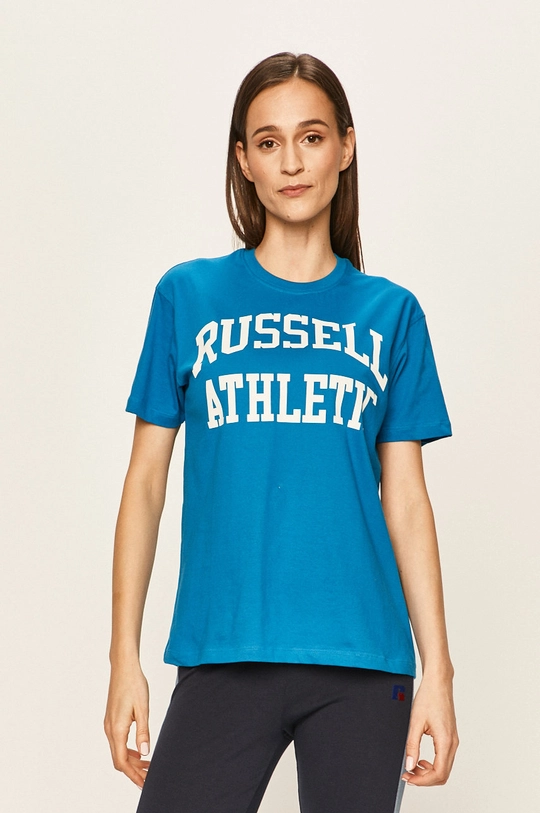 Russel Athletic - T-shirt niebieski