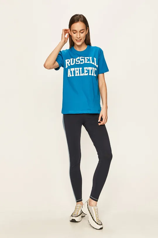 niebieski Russel Athletic - T-shirt