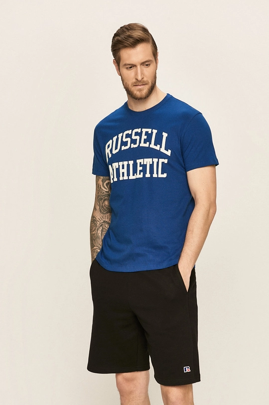 Russel Athletic - T-shirt niebieski