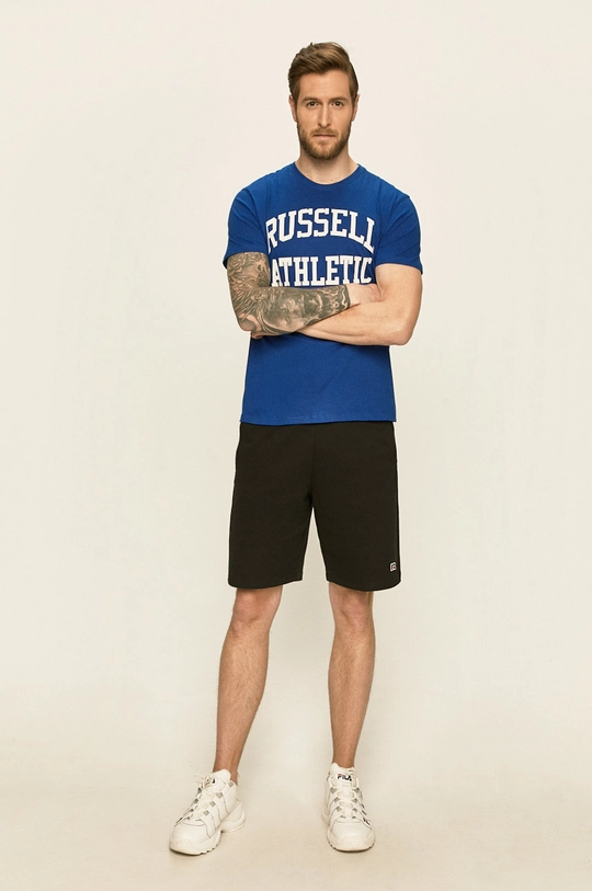 niebieski Russel Athletic - T-shirt