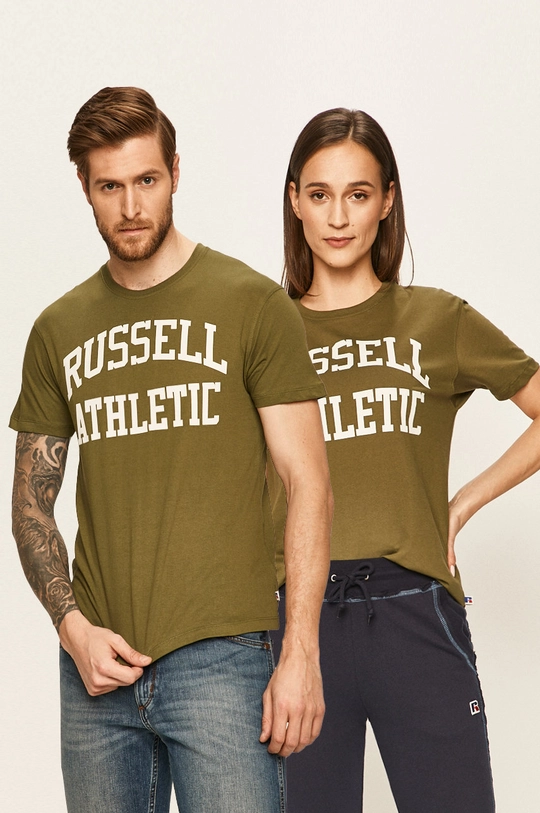 зелёный Russel Athletic - Футболка Unisex