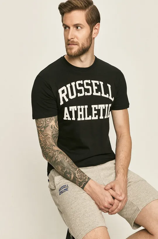 Russelll Athletic - Μπλουζάκι μαύρο