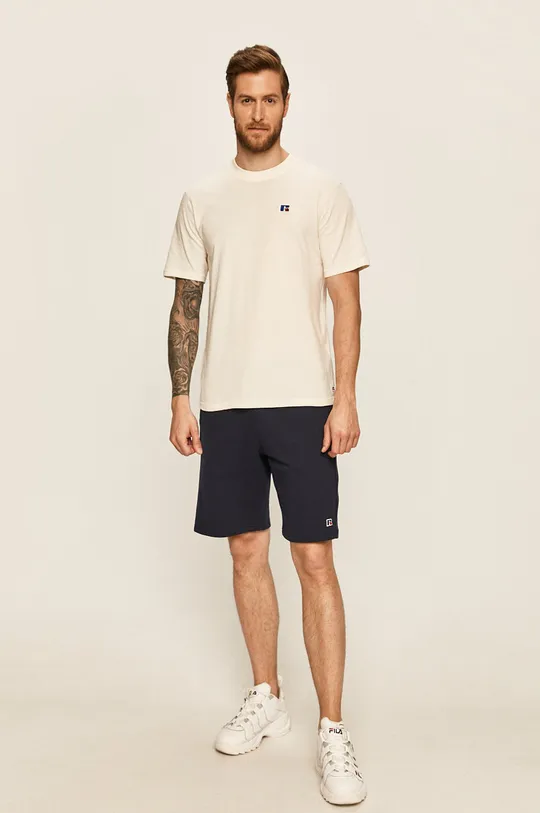 beige Russell Athletic t-shirt