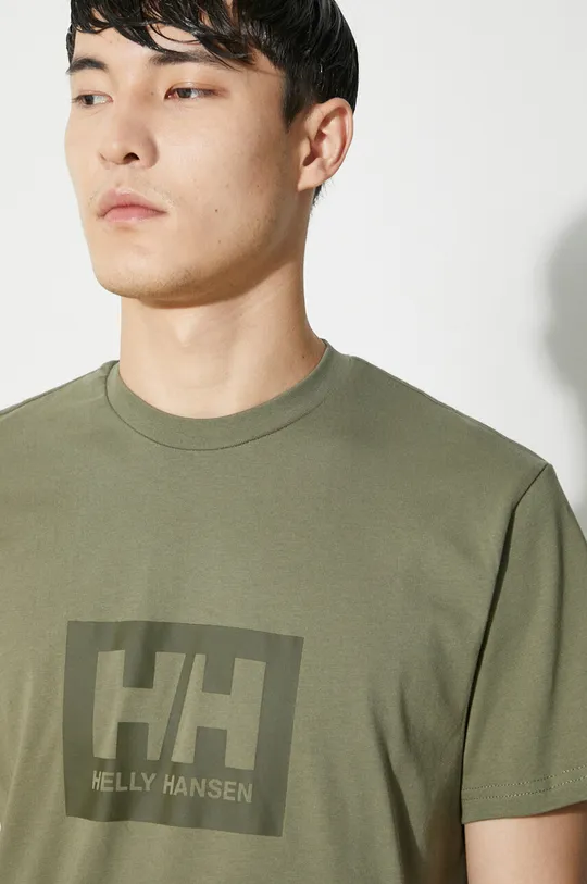 Βαμβακερό μπλουζάκι Helly Hansen Unisex