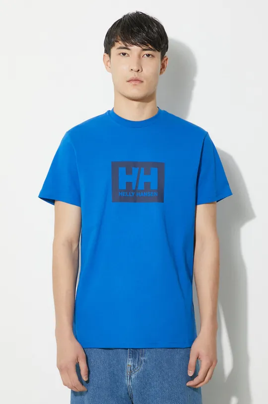 blue Helly Hansen cotton t-shirt Unisex