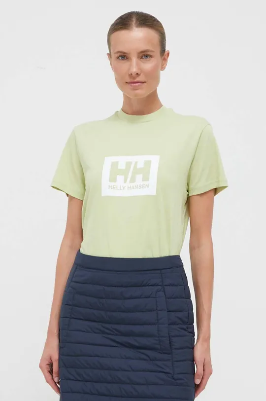Bombažna kratka majica Helly Hansen 