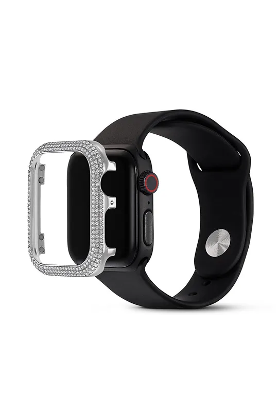 Swarovski - Etui Sparkling Apple Watch  Cink, Swarovski kristal, Srebro