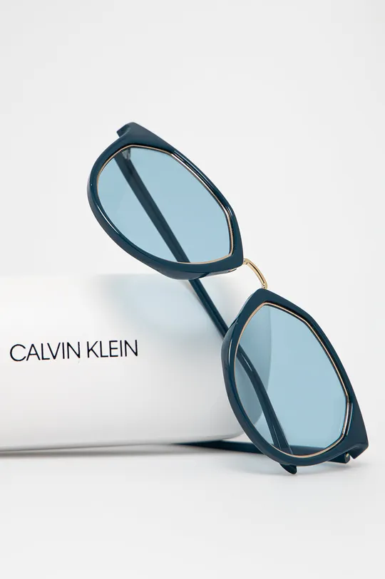 Calvin Klein Okulary przeciwsłoneczne Materiał syntetyczny, Metal