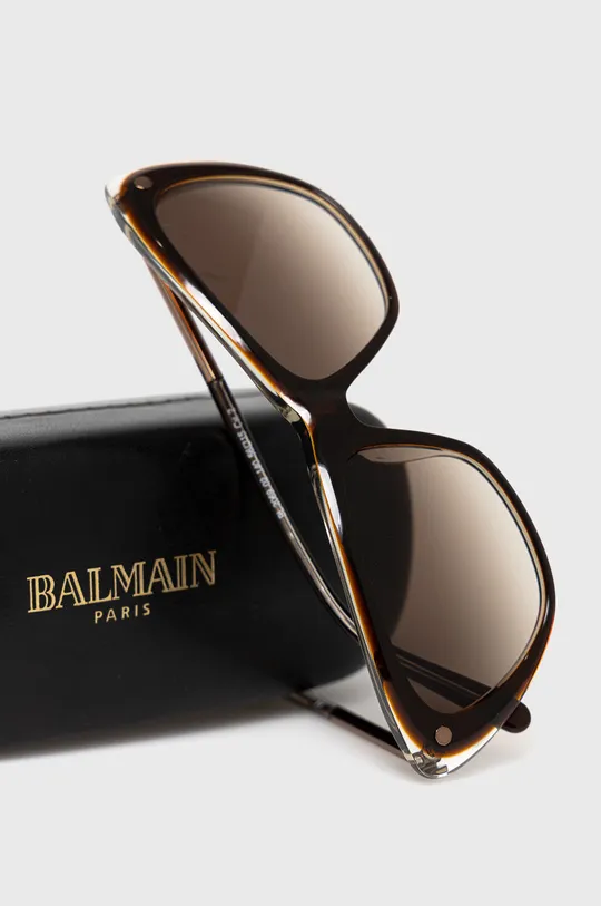 Солнцезащитные очки Balmain  Синтетический материал, Металл