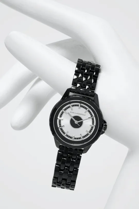 чорний Годинник Karl Lagerfeld 5552752 Жіночий