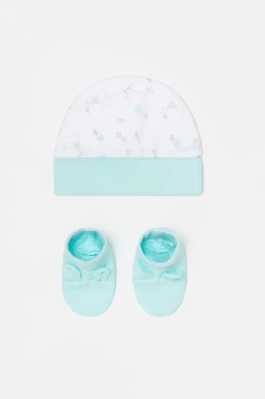 μπλε OVS - Σκουφάκι και παπούτσια μωρού Παιδικά