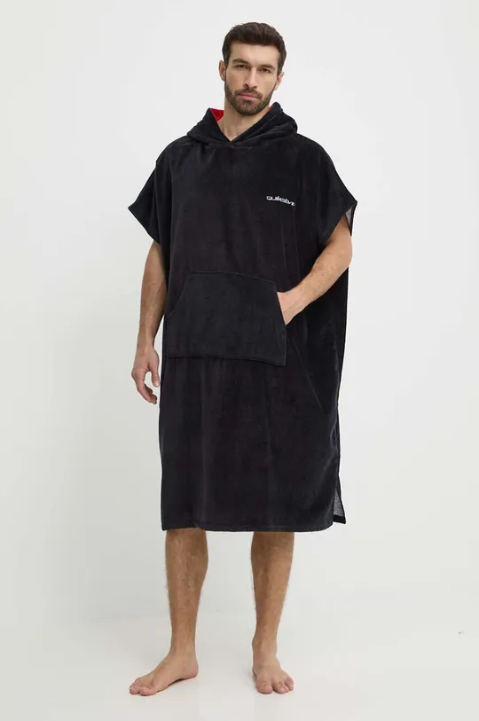 μαύρο Βαμβακερή πετσέτα Quiksilver Ανδρικά