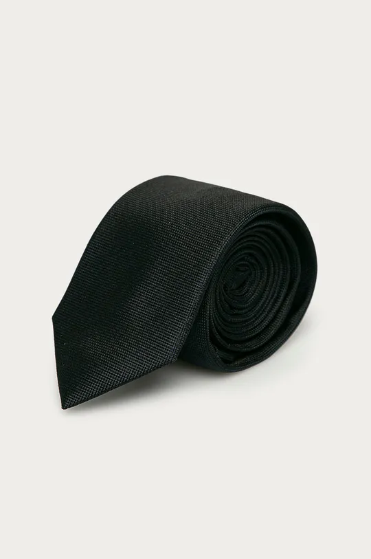 czarny Calvin Klein Krawat Męski