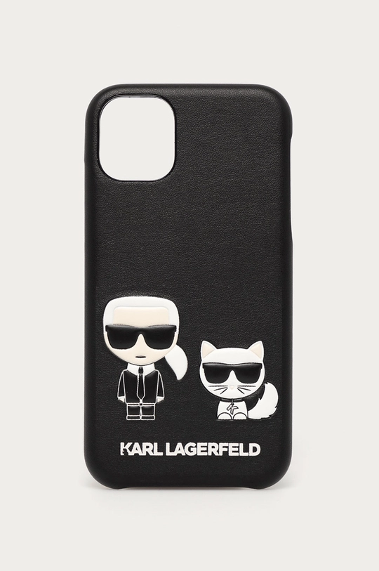 fekete Karl Lagerfeld telefon tok Uniszex