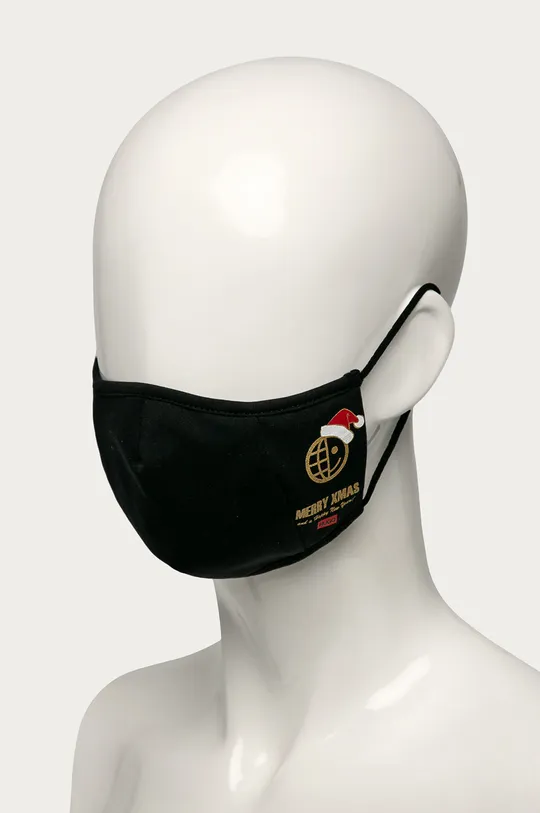 Hugo - Επαναχρησιμοποιήσιμη προστατευτική μάσκα μαύρο