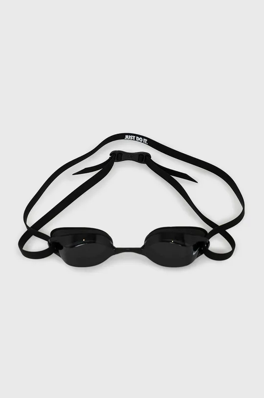 чорний Окуляри для плавання Nike Unisex