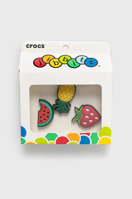 multicolor Crocs Zawieszki charms do butów Crocs (3-pack) Unisex