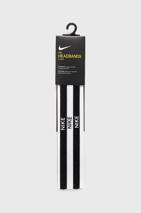 czarny Nike Zestaw opasek sportowych (3-pack) Unisex