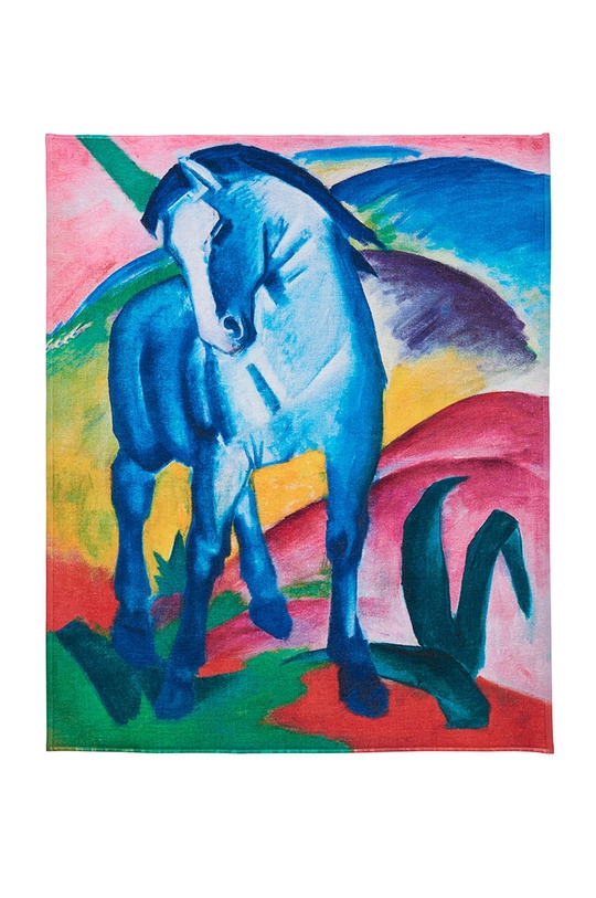 multicolor MuseARTa Ręcznik Franz Marc Blue Horse I Unisex